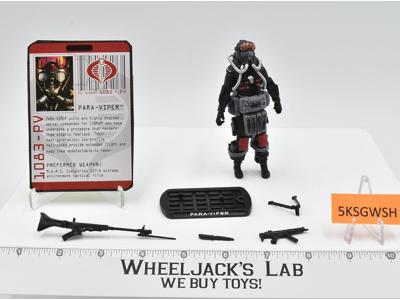 Para-Viper 100% Complete GI Joe Rise of Cobra 2009 Hasbro Action Figure