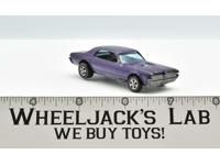 Custom Cougar Purple Restored 1968 Redline Hot Wheels Mattel Vintage RL
