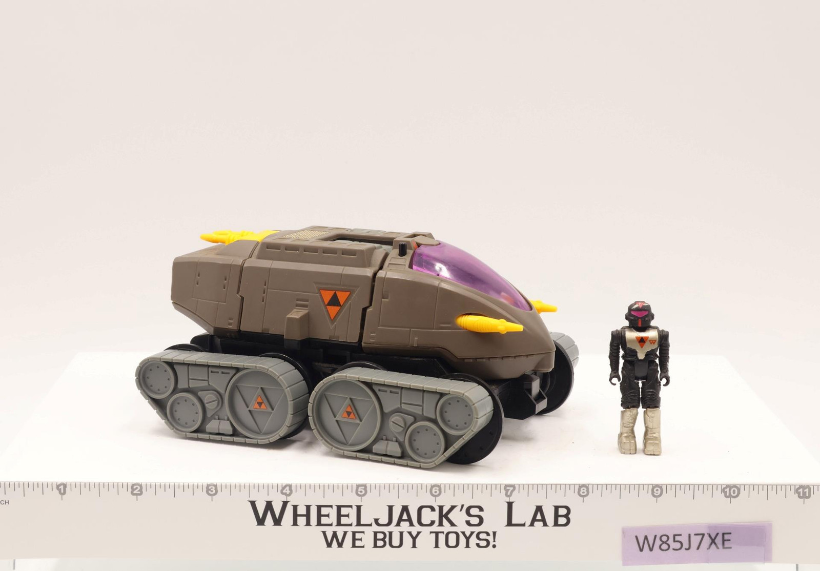 Shadow Raider W/ Capt. Battlecron-9 100% Complete Starcom 1986 Coleco Vehicle