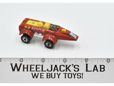 Spacer Racer M-8 Red Hot Wheels 1978 Mattel Blackwall
