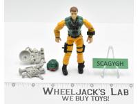 Scoop V1 G.I. Joe ARAH 1989 Hasbro Vintage Action Figure