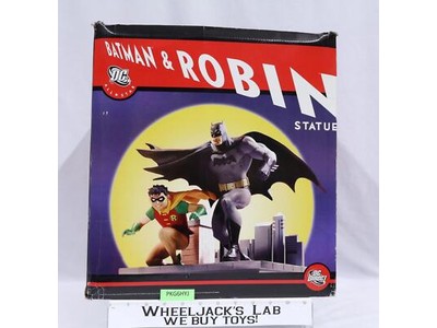 Batman & Robin All Star Comics 2006 DC Direct 9.5" Cold-Cast Porcelain Statue