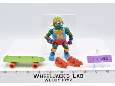 Skateboardin' Mike 100% Complete Teenage Mutant Ninja Turtles 1991 Playmates
