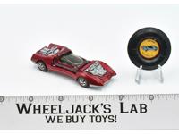 Mod Quad Rose With Button 1970 Redline Hot Wheels Mattel Vintage RL