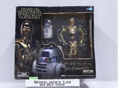 C-3PO & R2-D2 Star Wars Classic Series 1/7 Scale Pre-Painted Model Kit MIB