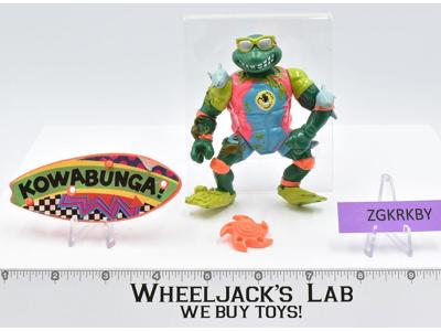 Sewer Surfer Mike TMNT Teenage Mutant Ninja Turtle Vintage 1990 Playmates Figure