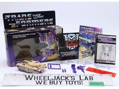 Blitzwing 100% Complete W/BOX 1985 Vintage G1 Transformers Hasbro Action Figure