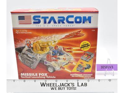 Missile Fox WORKS Complete Starcom 1986 Coleco European Vehicle MIB