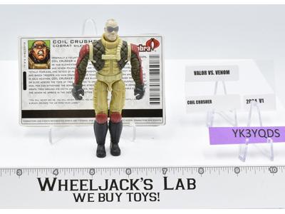 Coil Crusher GI Joe Valor vs Venom 2004 Hasbro Action Figure