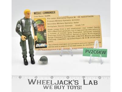 Hawk V1.5 100% Complete G.I. Joe 1983 ARAH Hasbro Vintage Action Figure
