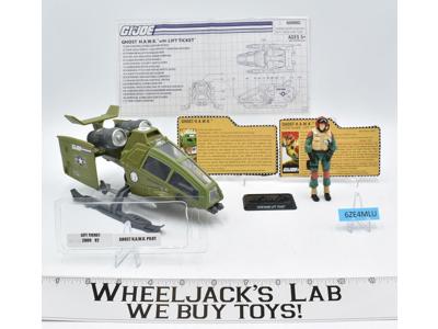 Ghost Hawk W/ Lift Ticket G.I. Joe 25th Anniv. 2009 Hasbro Vehicle