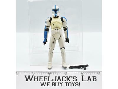 Battle Damaged Clone Trooper Lieutenant Star Wars 2004 Hasbro Action Figure