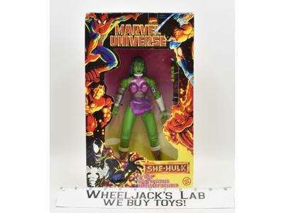 SHE-HULK Marvel Universe Marvel Comics MISB 1997 Toybiz Action Figure