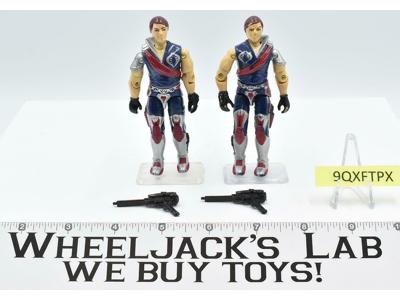 Tomax &amp; Xamot V1 1985 GI Joe Vintage ARAH Hasbro Action Figure
