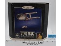Set of 2 Ornaments MAGIC Star Trek 30 Years Hallmark Keepsake MIB NEW 1996
