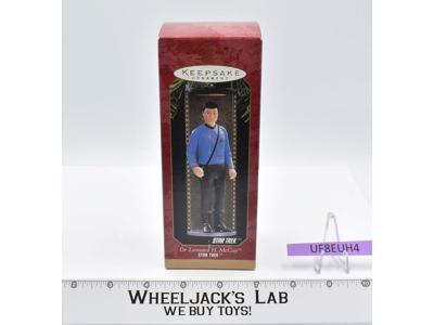Dr. Leonard H. McCoy Star Trek MIB NEW Keepsake Ornament 1997 Hallmark