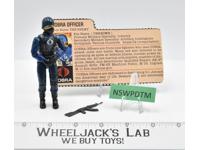 Cobra Officer V1.5 100% Complete G.I. Joe ARAH 1983 Hasbro Vintage Figure