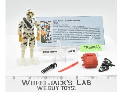 Storm Shadow 100% Complete GI Joe 1988 Funskool India Action Figure