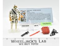 Storm Shadow 100% Complete GI Joe 1988 Funskool India Action Figure