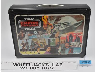 Star Wars Vinyl Action Figure Case W/2 Trays 1980 ESB Kenner Vintage