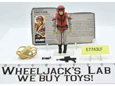 Crazy Legs 100% Complete GI Joe ARAH Vintage Hasbro 1987 Action Figure
