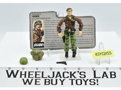 Hawk V2 100% Complete 1986 GI Joe Hasbro ARAH Vintage Action Figure