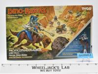 Pachycephalosaurus 100% Complete W/Box Dino Riders 1987 Tyco Action Figure