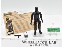 Snake Eyes V1 Straight Arm Complete G.I. Joe 1982 Hasbro Vintage Action Figure