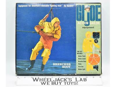 GI Joe Breeches Buoy Action Figure Accessory Set 12" Hasbro 1967 Hasbro Vintage