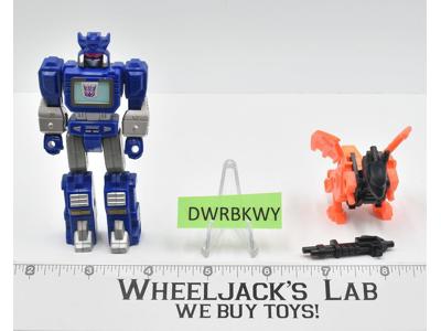 Action Master Soundwave W/Wing Thing 100% Complete 1989 G1 Transformers Figure