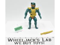 Mer-Man 100% He-Man Masters of the Universe Green Belt MOTU 1982 Mattel Vintage