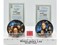 All Good Things &amp; Yesterday's Enterprise #2 Mini Plates Star Trek 1997 Hamilton