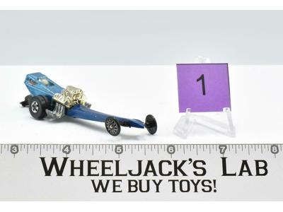 Fuel Dragster #1 Blue 1970 Hot Wheels Mattel Vintage