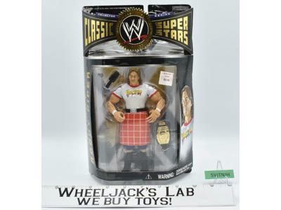 Rowdy Roddy Piper Classic Super Stars NEW MOSC 2004 WWE Jakks Pacific
