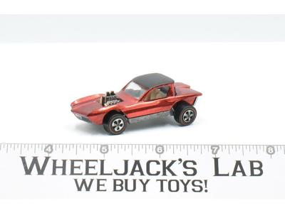 Python Red 1968 Redline Hot Wheels Mattel Vintage RL