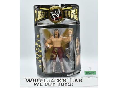 Jake The Snake Roberts Classic Super Stars NEW MOSC 2004 WWE Jakks Pacific