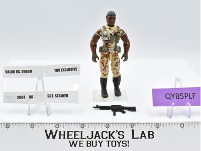 Sgt. Stalker 100% Complete G.I. Joe 2004 Hasbro Action Figure