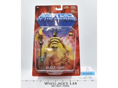 Buzz-Off MOSC NEW 200X Masters Of The Universe Mattel MOTU He-Man 2003 Figure
