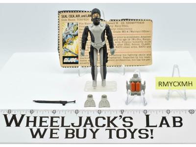 Torpedo V1 100% Complete GI Joe 1983 Vintage Hasbro Action Figure