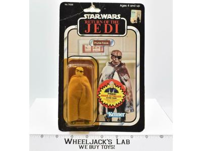 Prune Face MOSC Sealed 77 Back Star Wars ROTJ Vintage Kenner Figure