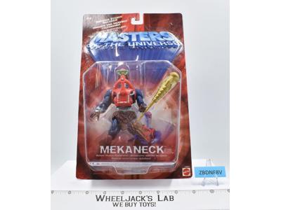 Mekaneck NEW MOSC 200X MOTU Masters Of The Universe Mattel He-Man 2002 Figure