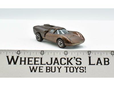 Lola GT70 Brown 1969 Redline Hot Wheels Mattel Vintage RL