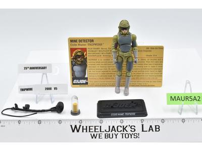Tripwire v5 100% Complete GI Joe 25th Anniversary 2008 Hasbro Figure