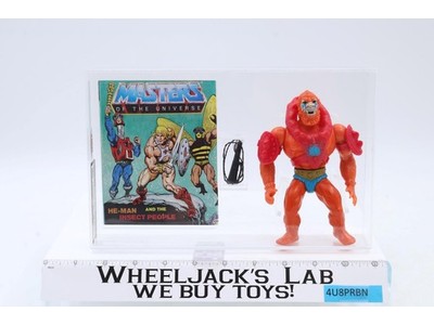 Beast Man Taiwan UKG GRADED 80 He-Man Masters of the Universe MOTU 1982 Mattel