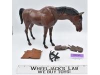 Buckskin Thunderbolt Nodding Horse Johnny West 1973 Marx Action Figure