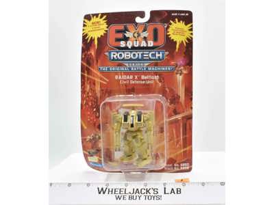 Raidar X Battloid #1 Civil Defense Exo Squad Robotech MOSC 1994 Playmates MOSC