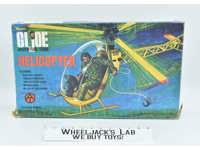 Adventure Team Helicopter & Box GI Joe 1970 Vintage Vehicle Action Figure