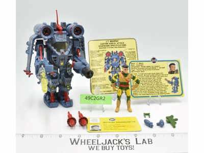 J.T. Marsh W/ Ariel Attack E-Frame Complete Exo-Squad 1995 Playmates Figure