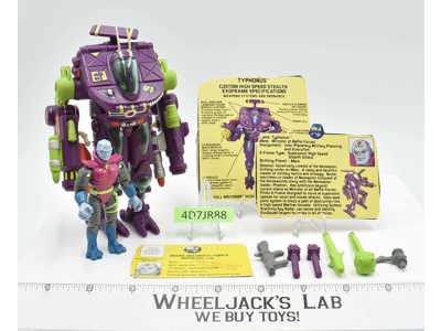 Typhonus W/ Stealth E-Frame 100% Complete Exo-Squad 1995 Playmates Figure