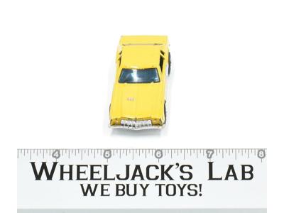 Chevy Monte Carlo Yellow 1974 Redline Hot Wheels Mattel Vintage RL